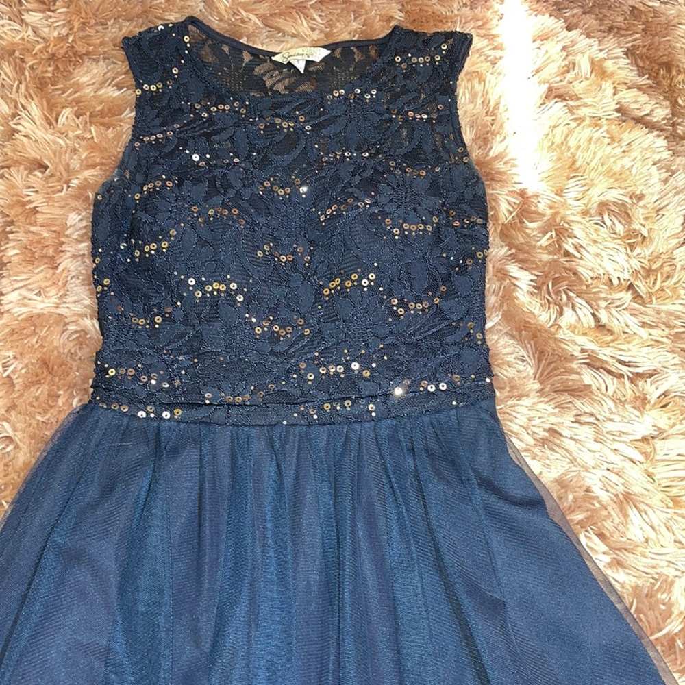 Navy Sparkly dress